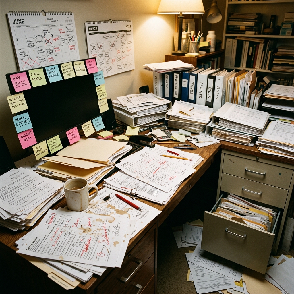 Paper chaos